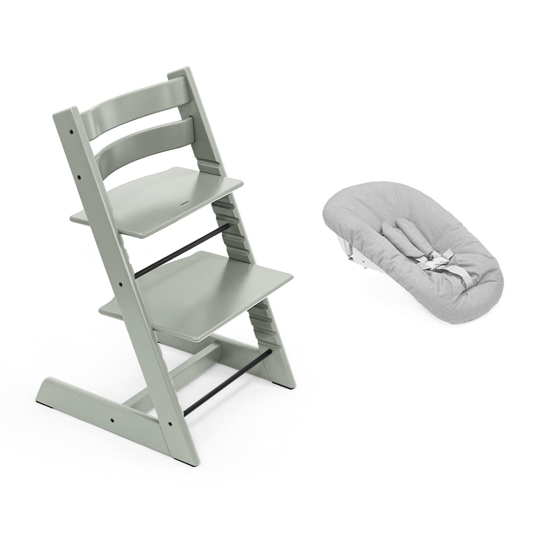 STOKKE TRIPP TRAPP NEWBORN SET グレー Stokke® Tripp Trapp Highchair + Newborn Set