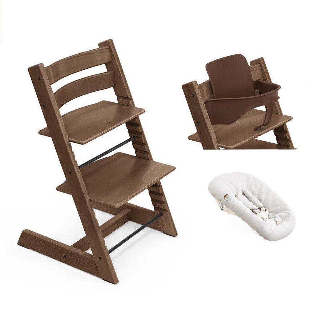 Stokke® Tripp Trapp Highchair Newborn + Baby Set Bundle