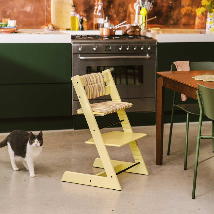 Stokke Tripp Trapp Highchair - Lemon Yellow-Highchairs-Lemon Yellow-Without Baby Set | Natural Baby Shower