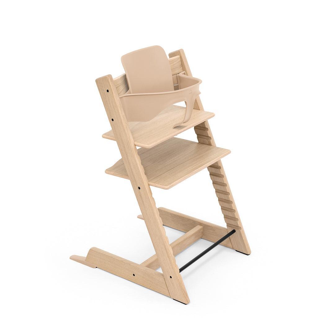 Stokke Tripp Trapp Highchair - Oak Natural-Highchairs-With Baby Set- | Natural Baby Shower