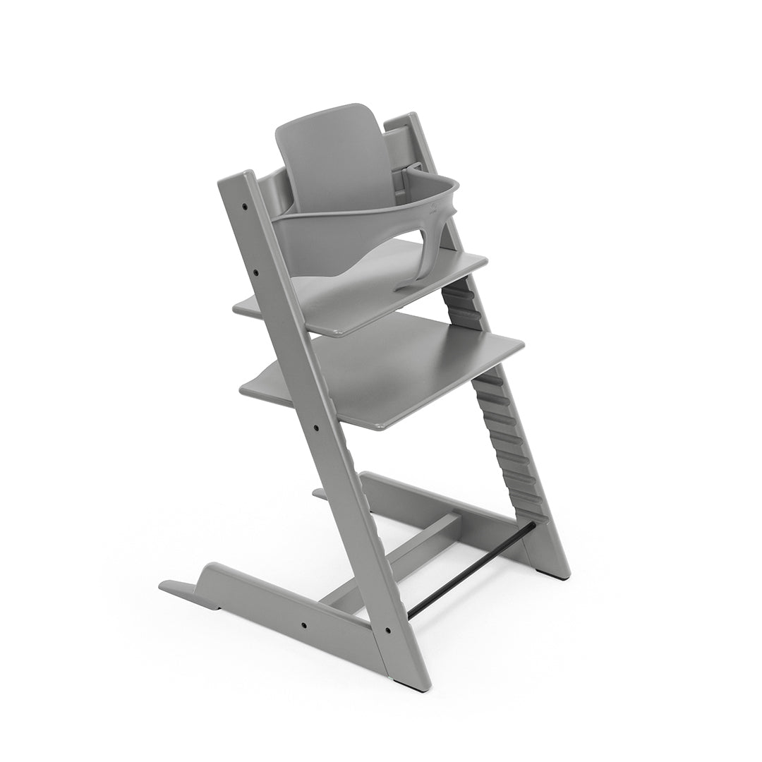 Stokke Tripp Trapp Highchair - Storm Grey-Highchairs-With Baby Set- | Natural Baby Shower