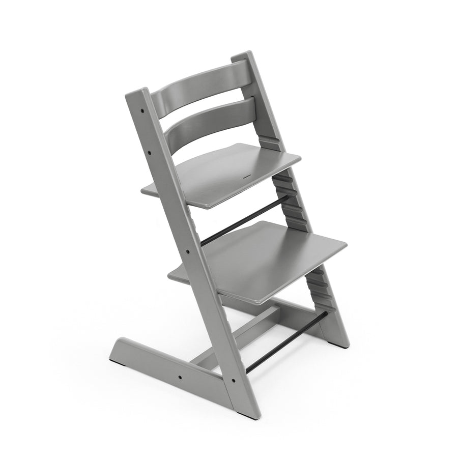 Stokke Tripp Trapp Highchair - Storm Grey-Highchairs-No Baby Set- | Natural Baby Shower