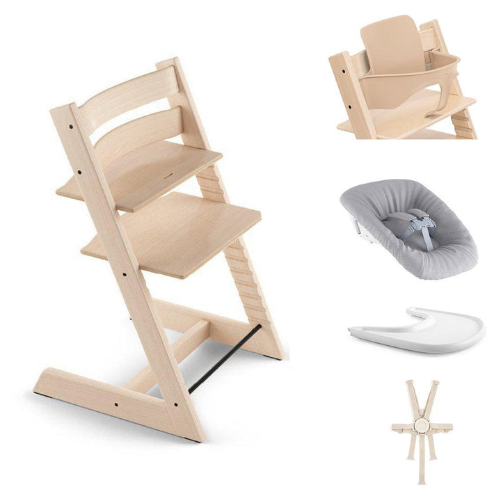 Stokke Tripp Trapp Highchair Ultimate Bundle - Natural - 2024-Highchairs-Natural- | Natural Baby Shower