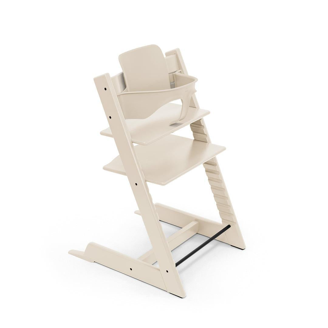 Stokke Tripp Trapp Highchair - Vanilla White-Highchairs-Vanilla White-With Baby Set | Natural Baby Shower