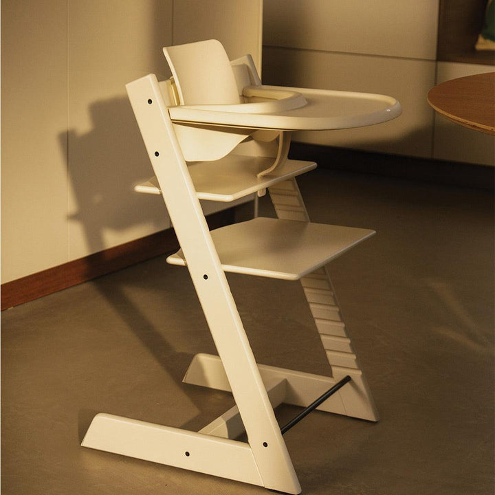 Stokke Tripp Trapp Highchair - Vanilla White-Highchairs-Vanilla White-None | Natural Baby Shower