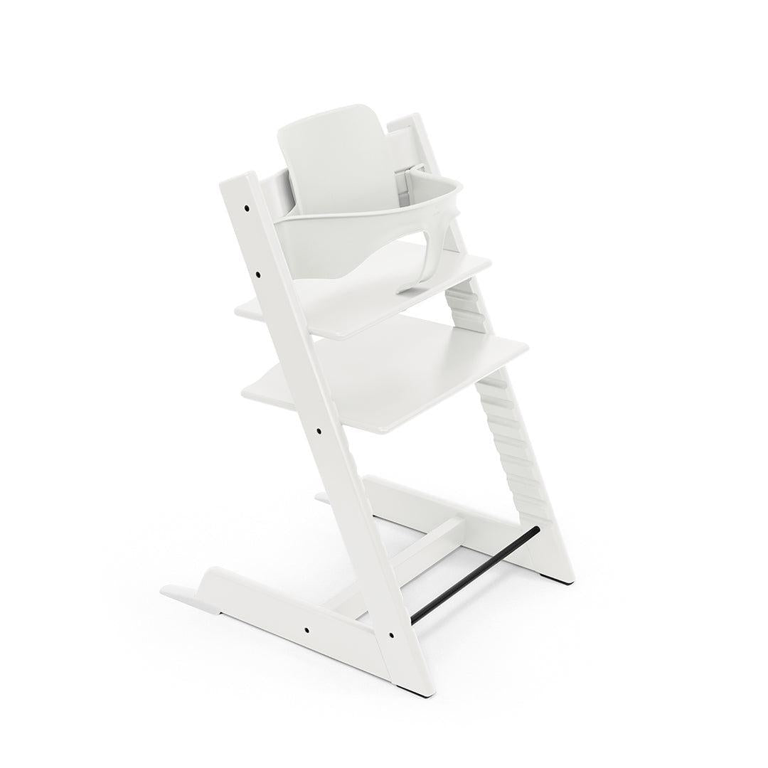 Stokke Tripp Trapp Highchair - White-Highchairs-With Baby Set- | Natural Baby Shower