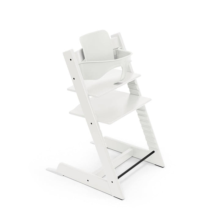 Stokke Tripp Trapp Highchair - White-Highchairs-With Baby Set- | Natural Baby Shower