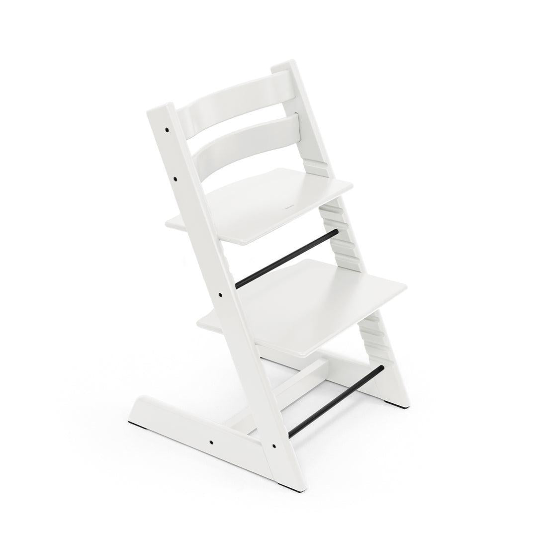 Stokke Tripp Trapp Highchair - White-Highchairs-No Baby Set- | Natural Baby Shower