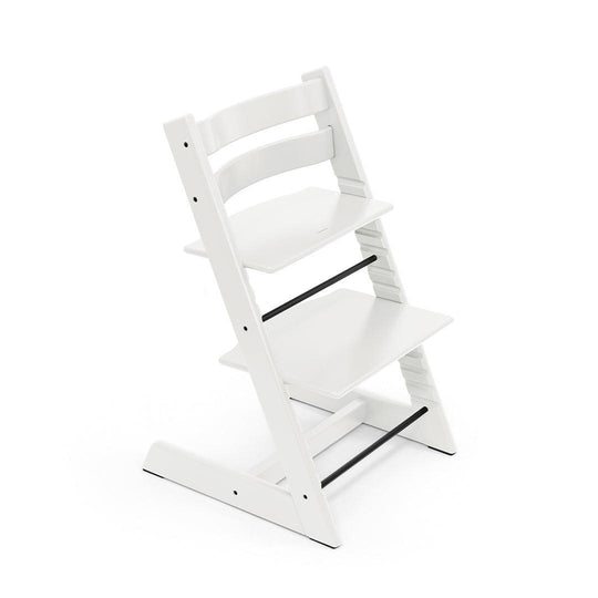 Stokke Tripp Trapp Highchair - White-Highchairs-No Baby Set- | Natural Baby Shower