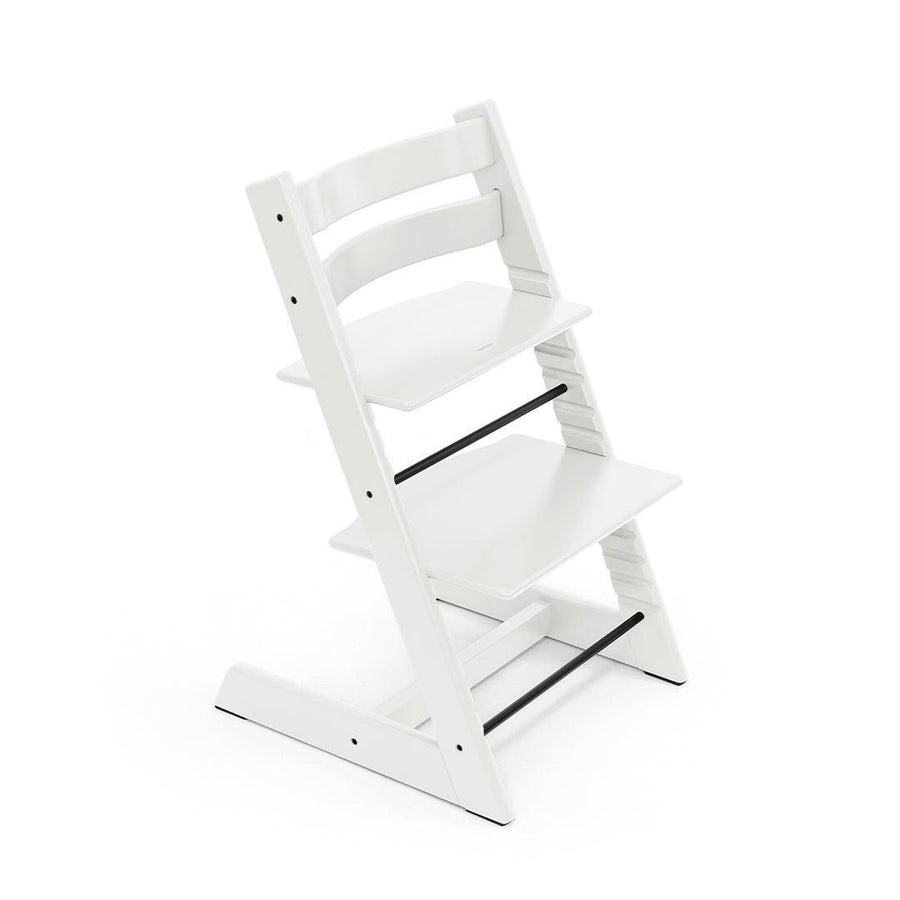 Stokke Tripp Trapp Highchair - White-Highchairs-No Baby Set- | Natural Baby Shower