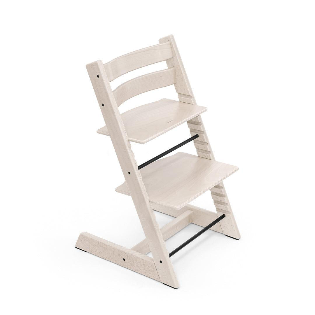 Stokke Tripp Trapp Highchair - Whitewash-Highchairs-No Baby Set- | Natural Baby Shower