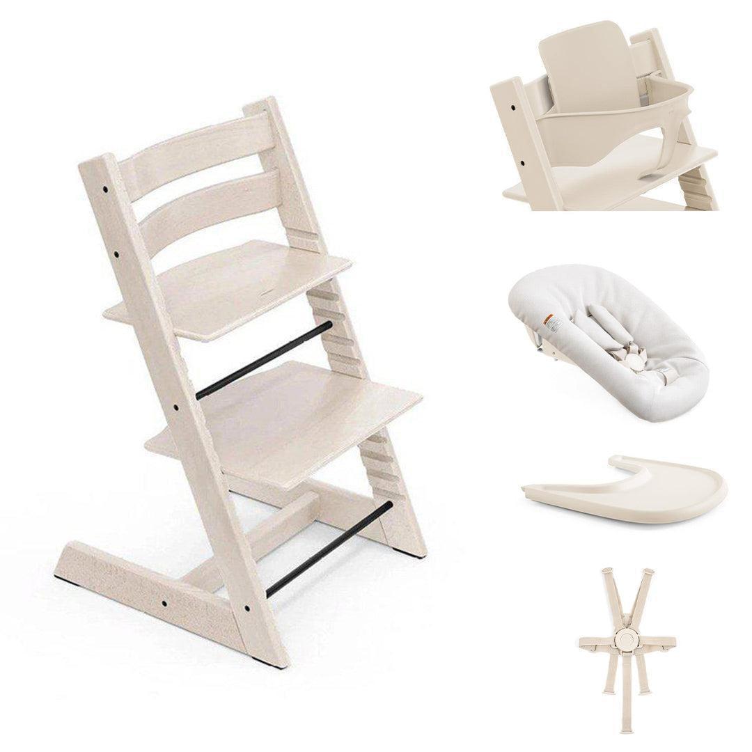 Stokke Tripp Trapp Highchair Ultimate Bundle-Highchairs-Black- | Natural Baby Shower