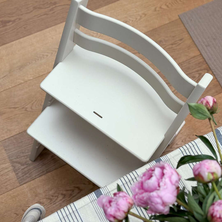 Stokke Tripp Trapp Highchair - Vanilla White-Highchairs-Vanilla White-None | Natural Baby Shower
