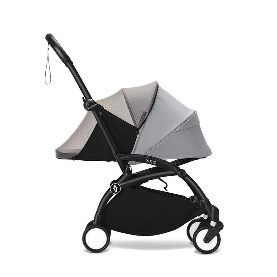 Stokke YOYO 0+ Newborn Pack Mosquito Net - Black-Insect Nets-Black-One Size | Natural Baby Shower