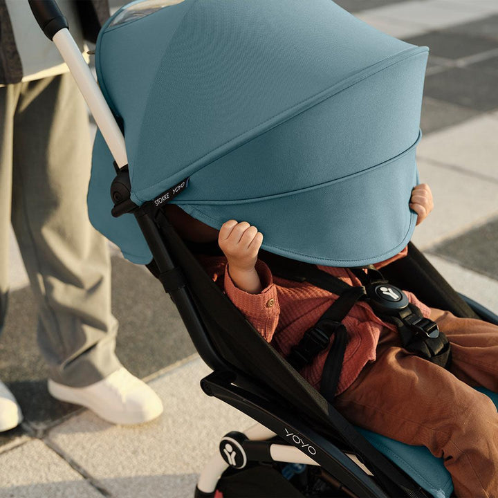 Stokke® YOYO® Stroller from 6 Months-Strollers-Black-Black | Natural Baby Shower