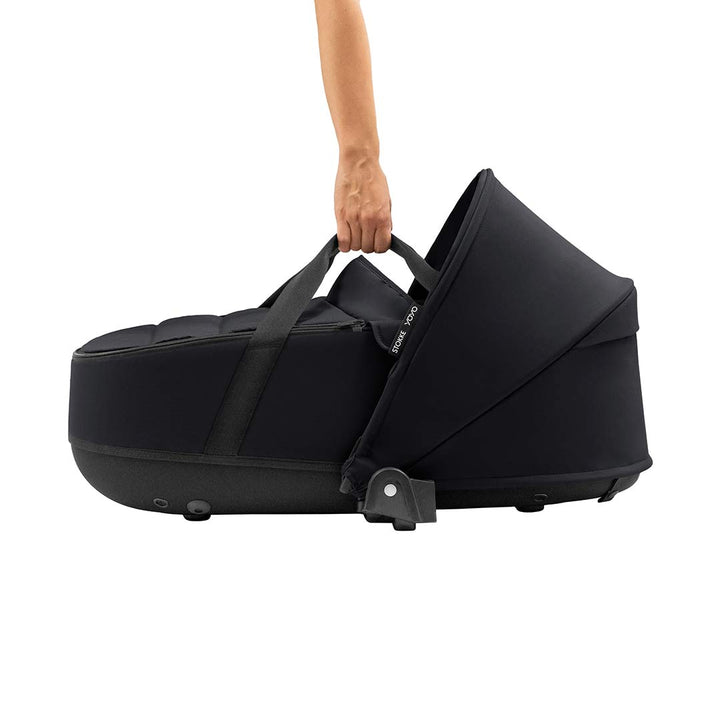 Stokke® YOYO5 Bassinet - Black-Carrycots- | Natural Baby Shower