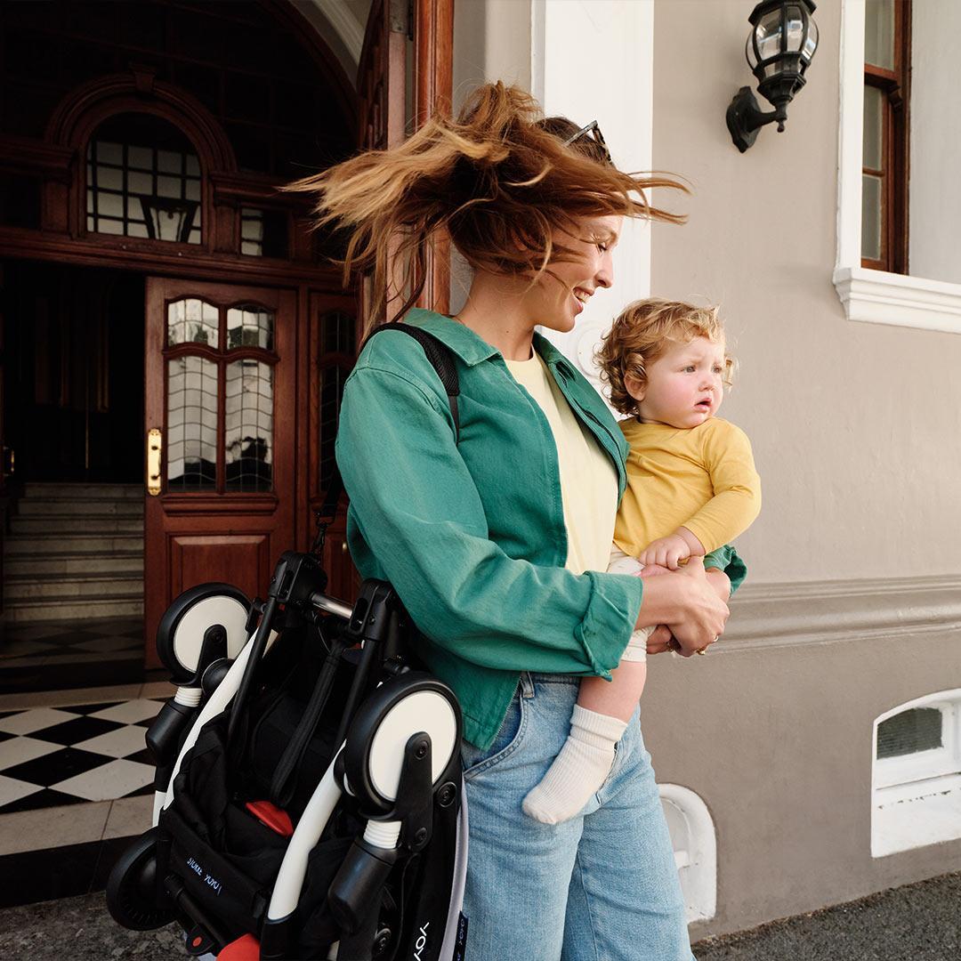 Stokke® YOYO® Stroller from 6 Months-Strollers-Black-Black | Natural Baby Shower