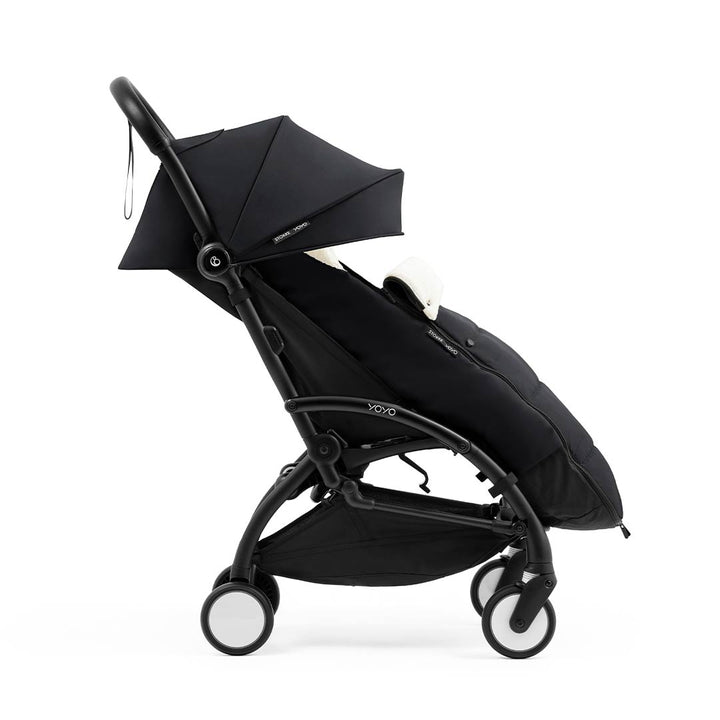 Stokke® YOYO5 Footmuff - Black-Footmuffs- | Natural Baby Shower