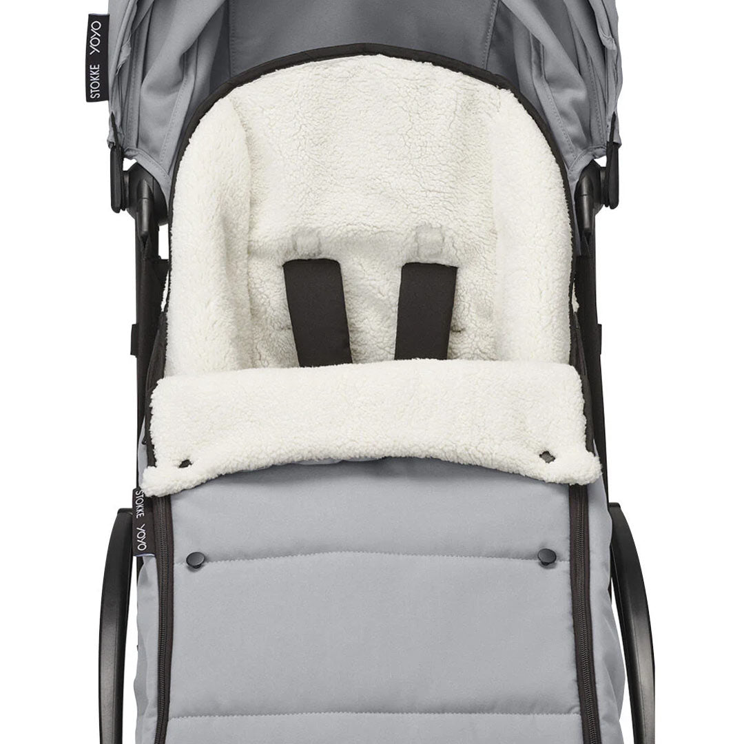 Stokke YOYO Footmuff - Stone-Footmuffs-Stone- | Natural Baby Shower