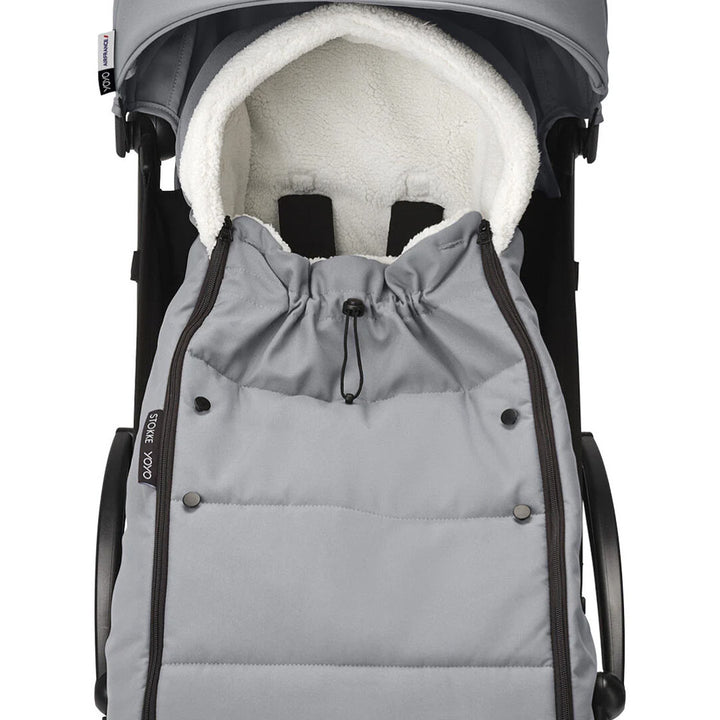 Stokke YOYO Footmuff - Stone-Footmuffs-Stone- | Natural Baby Shower