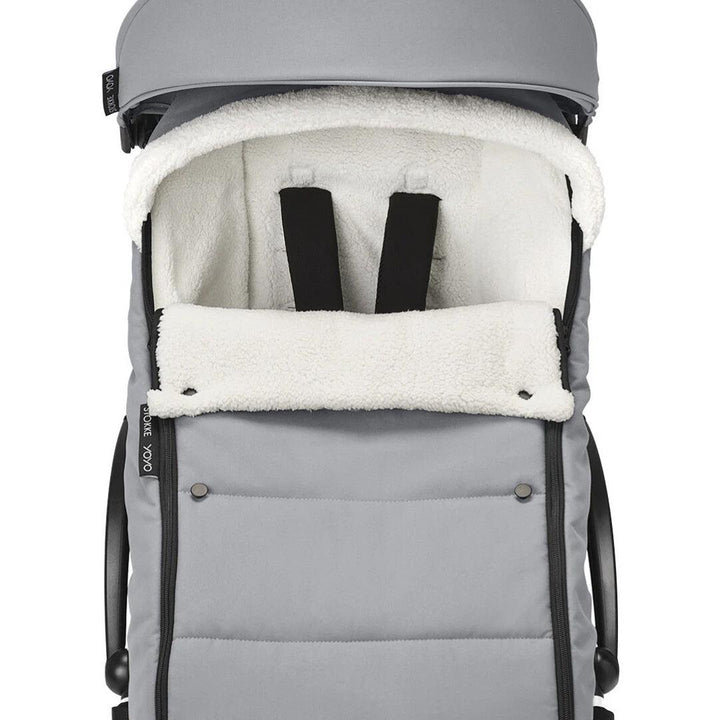 Stokke YOYO Footmuff - Stone-Footmuffs-Stone- | Natural Baby Shower
