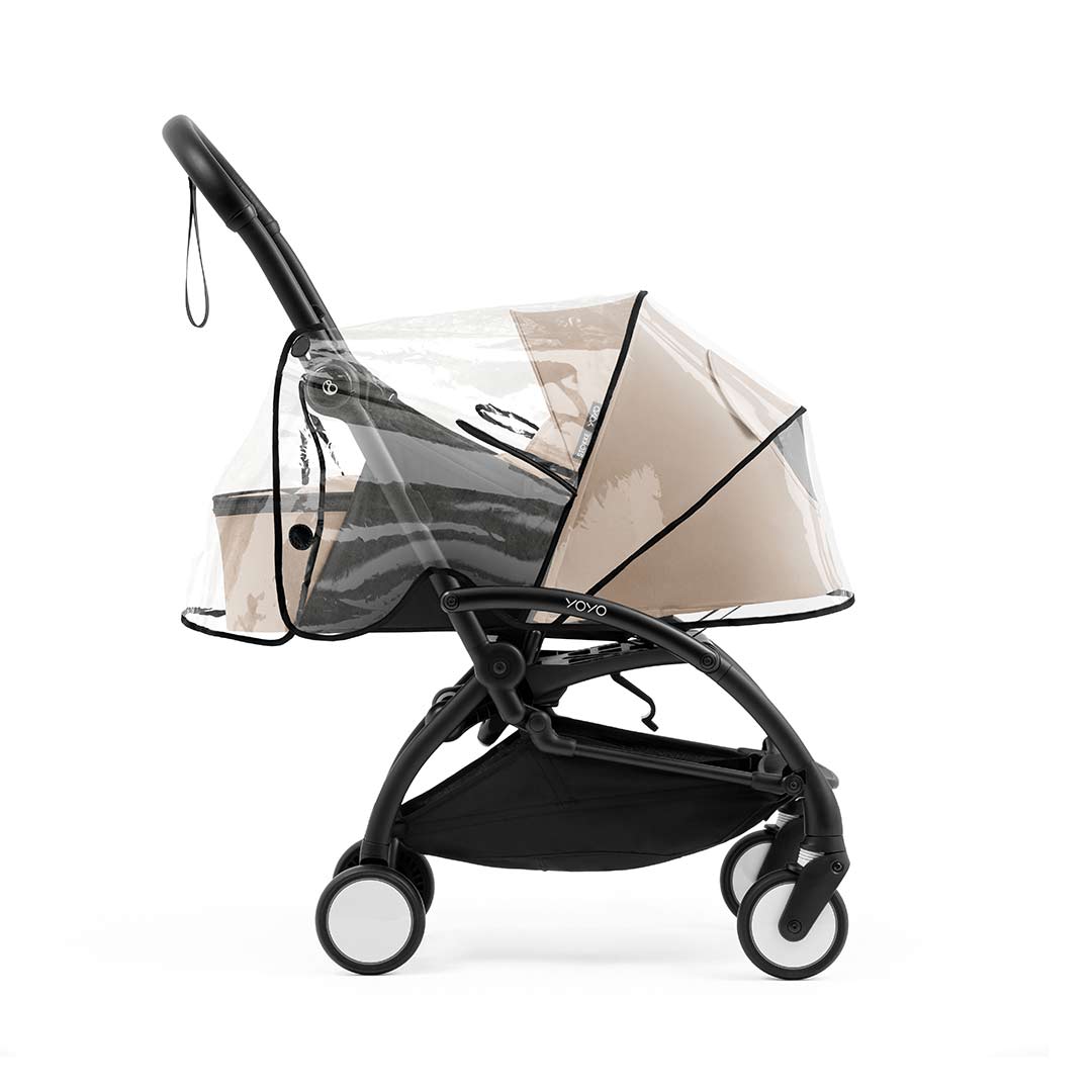 Stokke® YOYO5 Newborn Pack Rain Cover - Black-Raincovers- | Natural Baby Shower