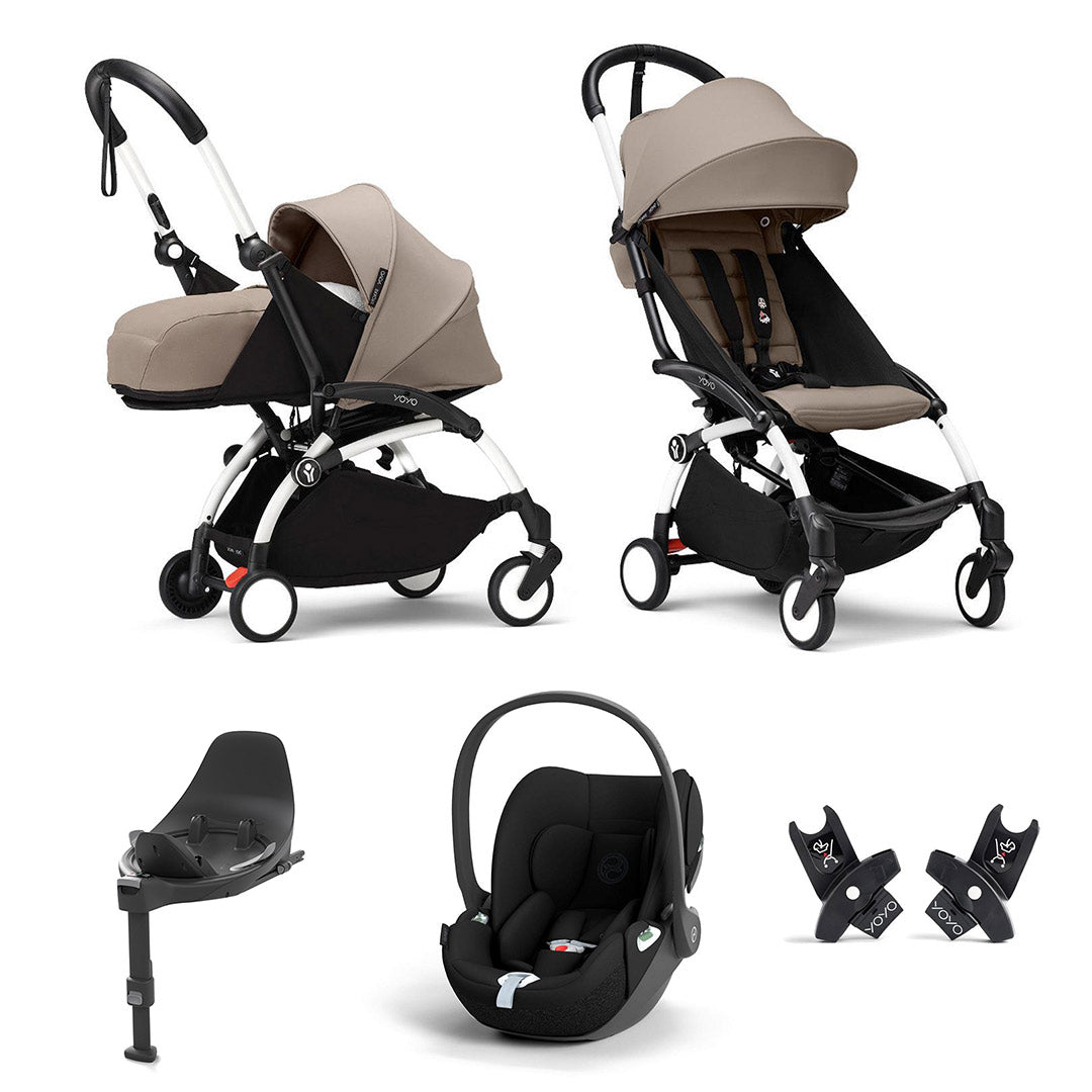 stokke stroller travel system Stokke® YOYO3 Newborn to Toddler Cloud T Travel System