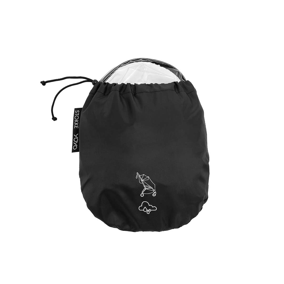 Stokke® YOYO5 Seat Pack Rain Cover - Black-Raincovers- | Natural Baby Shower