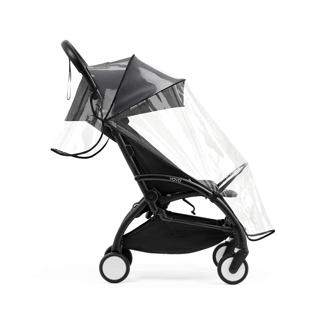 Stokke® YOYO5 Seat Pack Rain Cover - Black-Raincovers- | Natural Baby Shower