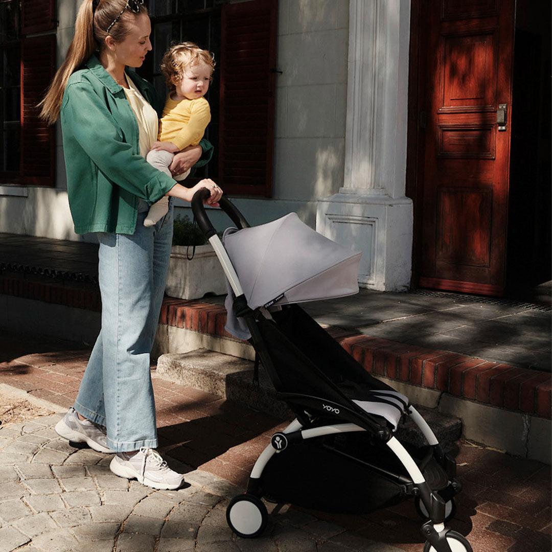 Stokke® YOYO® Stroller from 6 Months-Strollers-Black-Black | Natural Baby Shower