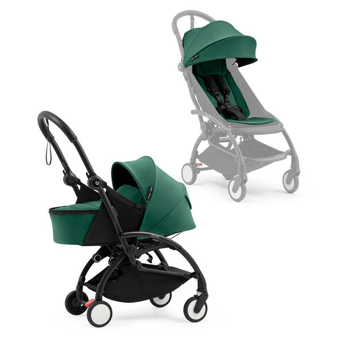 Stokke® YOYO5 Stroller with Newborn Pack Bundle-Strollers-Forest- | Natural Baby Shower