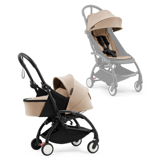 Stokke® YOYO5 Stroller with Newborn Pack Bundle-Strollers-Taupe- | Natural Baby Shower