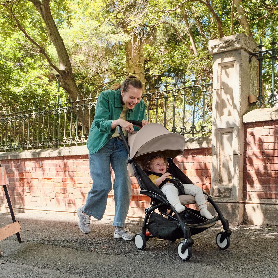 Stokke® YOYO® Stroller from 6 Months-Strollers-Black-Black | Natural Baby Shower