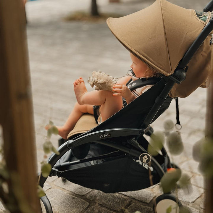 Stokke® YOYO® Stroller from 6 Months-Strollers-Black-Black | Natural Baby Shower