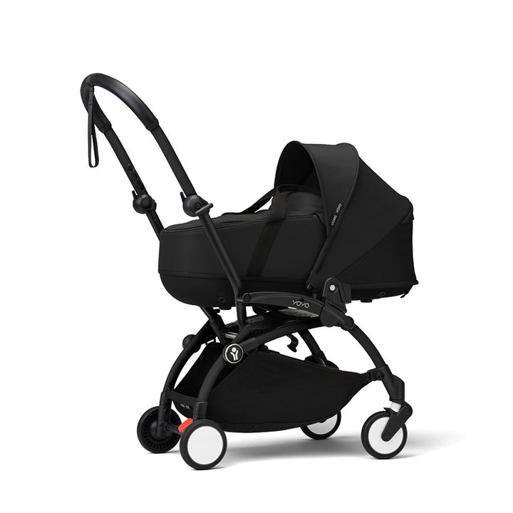 Stokke YOYO3 stroller with newborn shell-Stroller Bundles-Black-Black | Natural Baby Shower