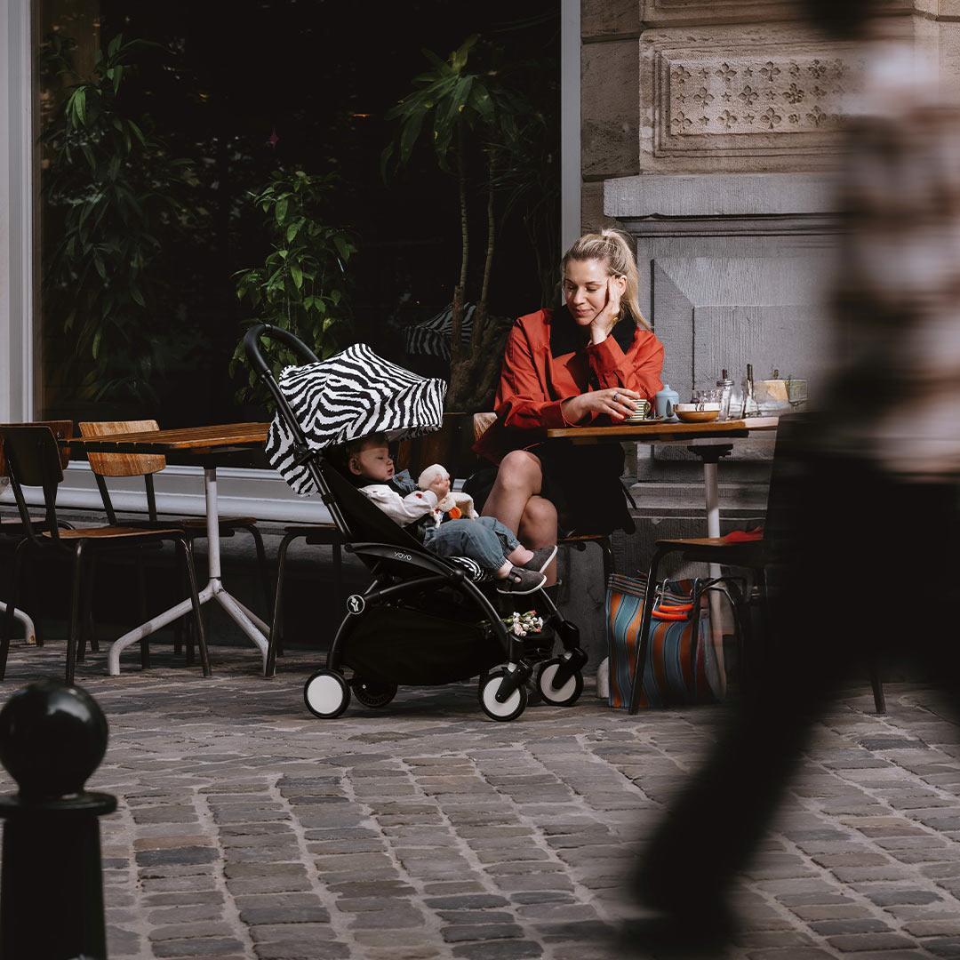 Stokke® YOYO® Stroller from 6 Months-Strollers-Black-Black | Natural Baby Shower