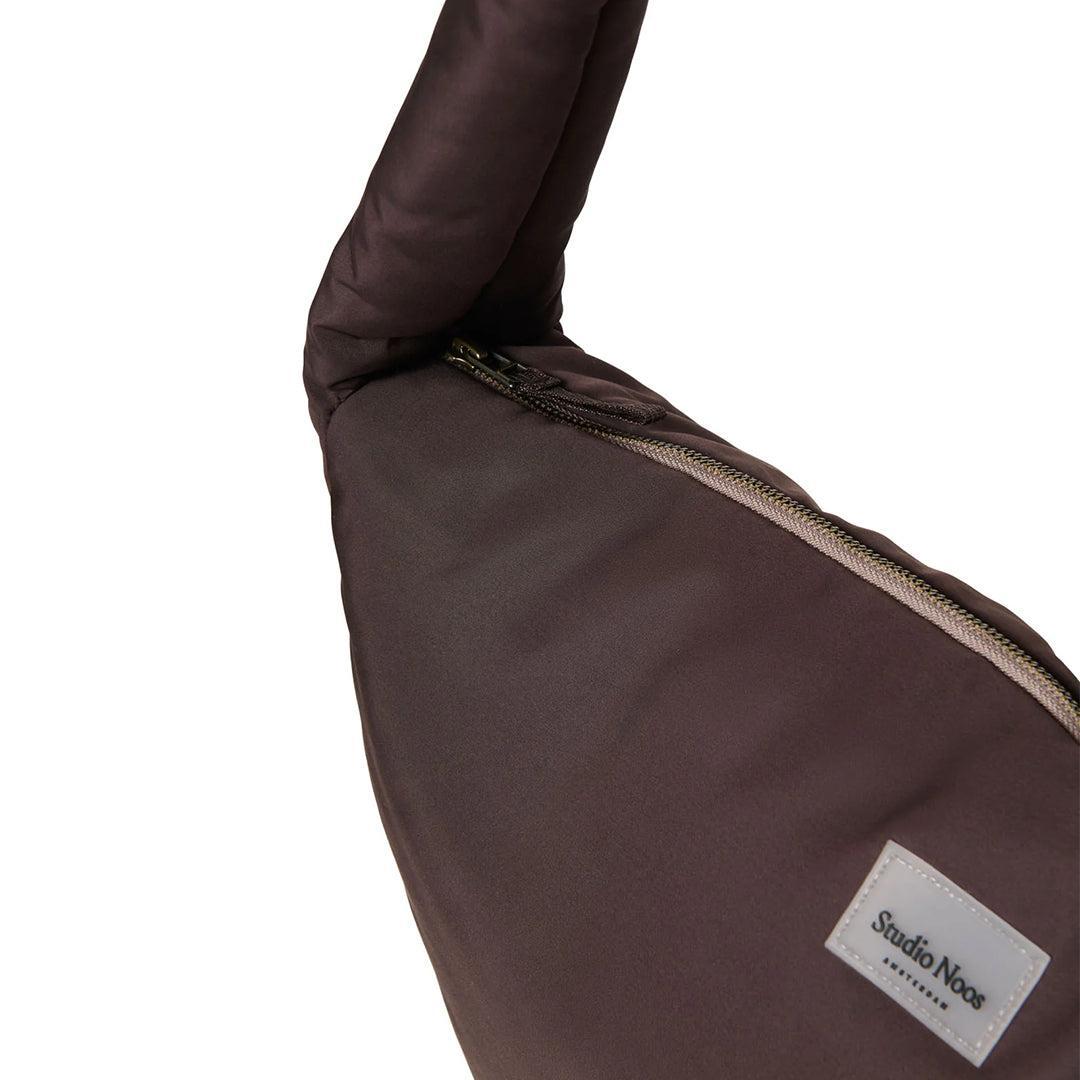 Studio Noos Brown Puffy Cross Body Bag - Brown-Mini Bags-Brown-34 x 48cm | Natural Baby Shower
