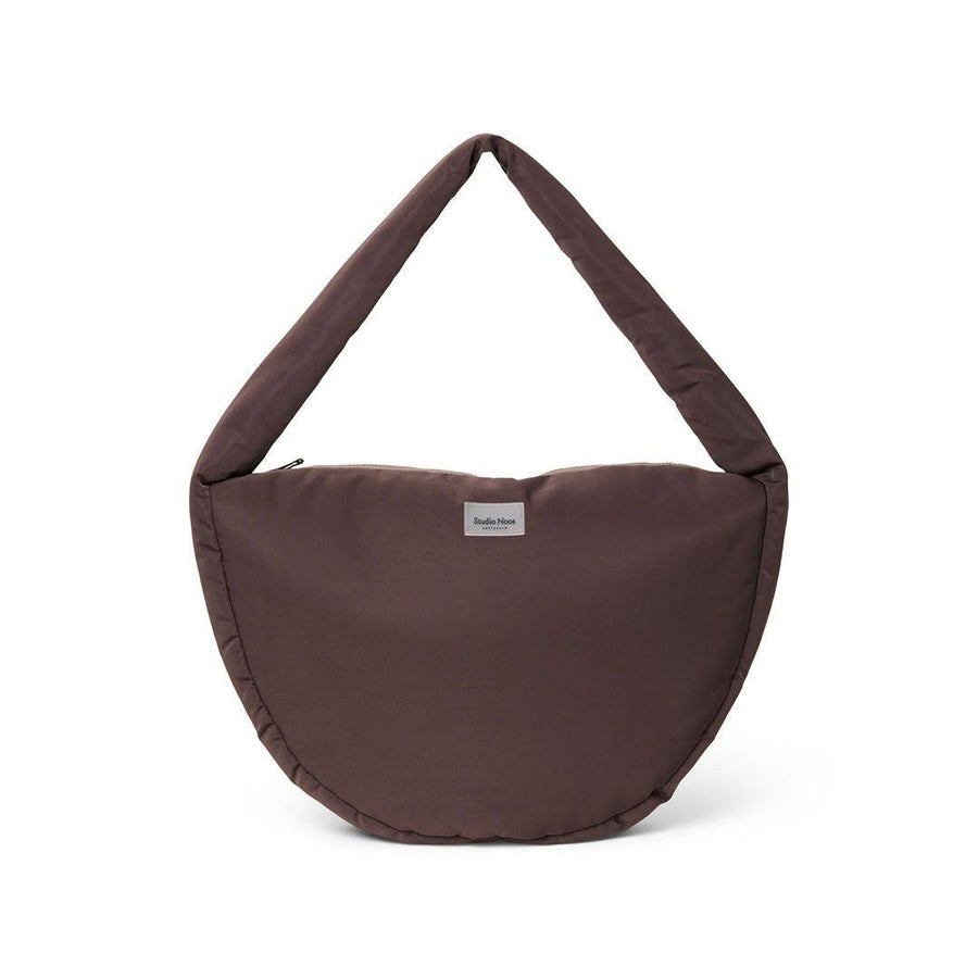 Studio Noos Brown Puffy Cross Body Bag - Brown-Mini Bags-Brown-34 x 48cm | Natural Baby Shower