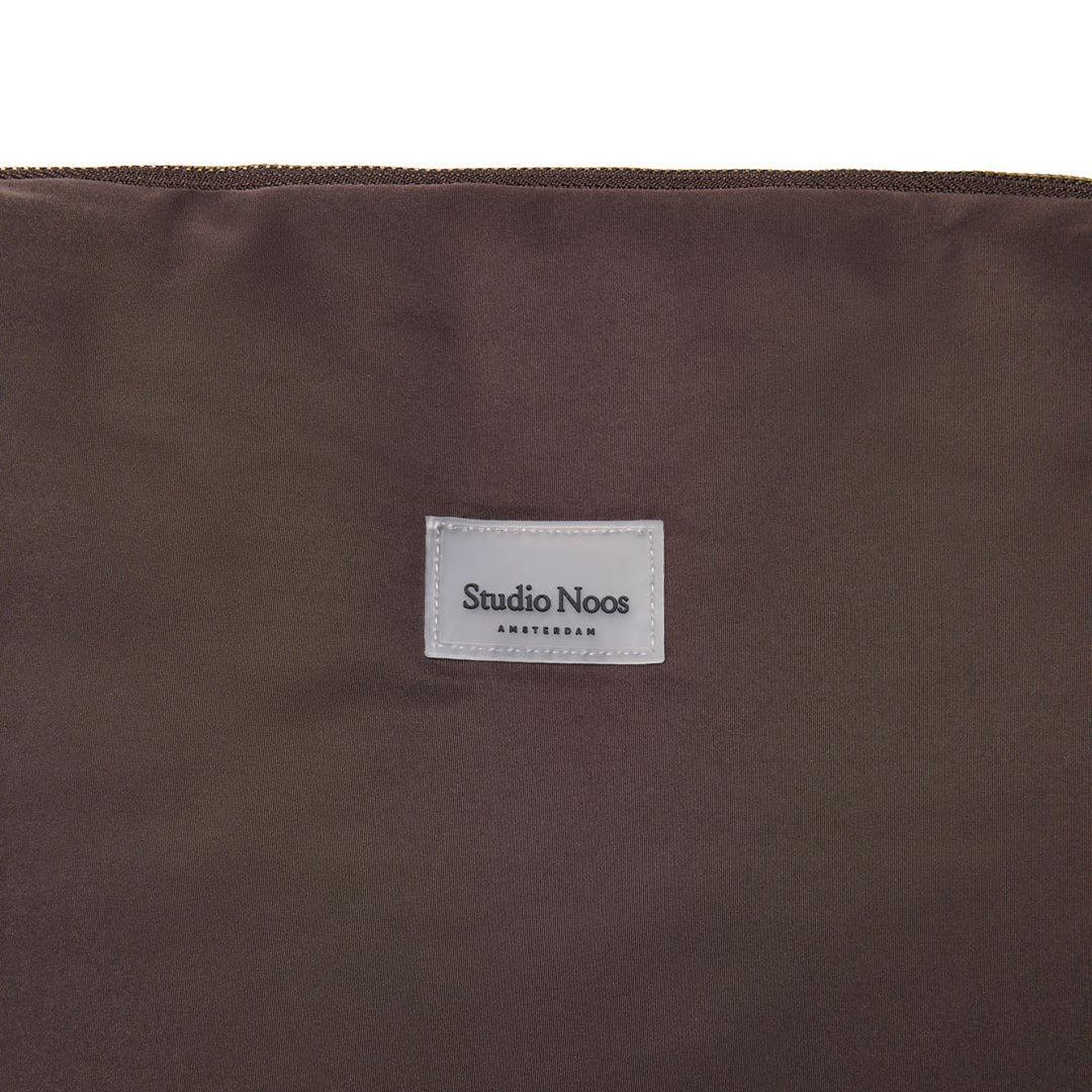 Studio Noos Brown Puffy Diaper Bag - Brown-Changing Bags-Brown-58cm X 42cm | Natural Baby Shower