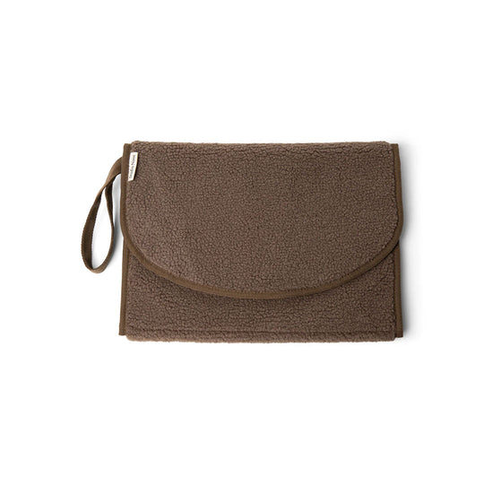 Studio Noos Brown Teddy Changing Mat Plus - Brown-Changing Mats-Brown-70 x 37cm | Natural Baby Shower