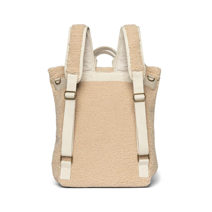 Studio Noos Teddy Adult Backpack + Stroller Straps - Ecru-Changing Bags-Ecru- | Natural Baby Shower