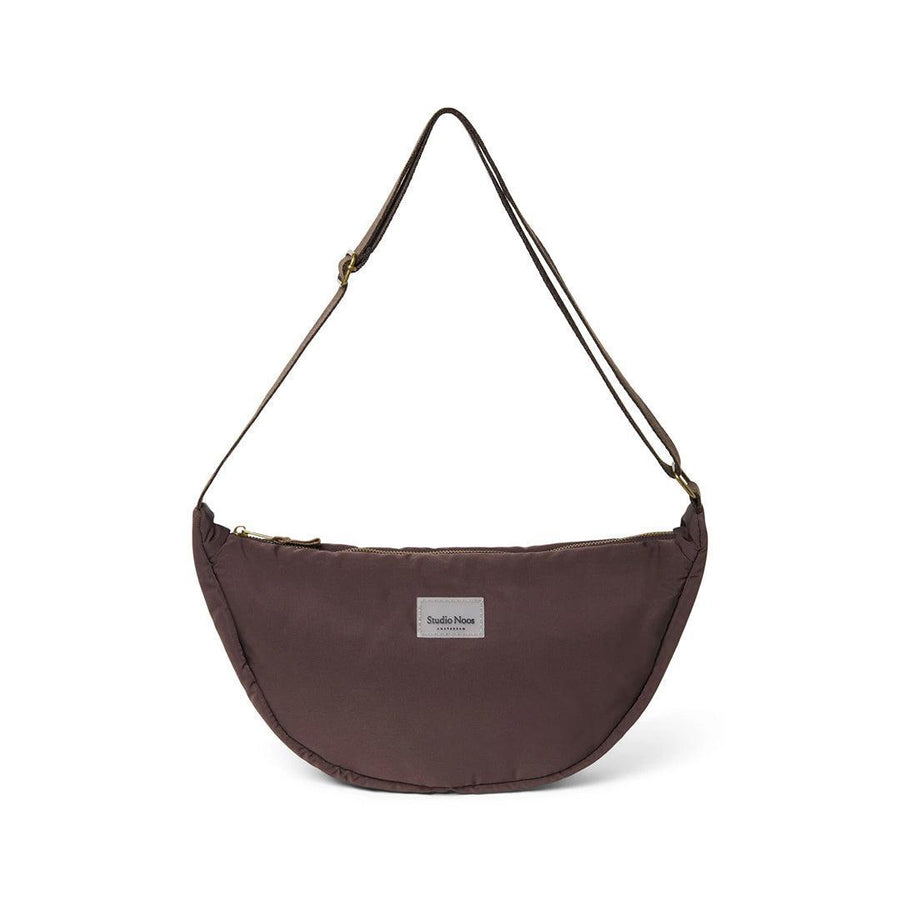 Studio Noos Brown Puffy Adult Fanny Pack - Brown-Mini Bags-Brown-39 x 20 x 11cm | Natural Baby Shower