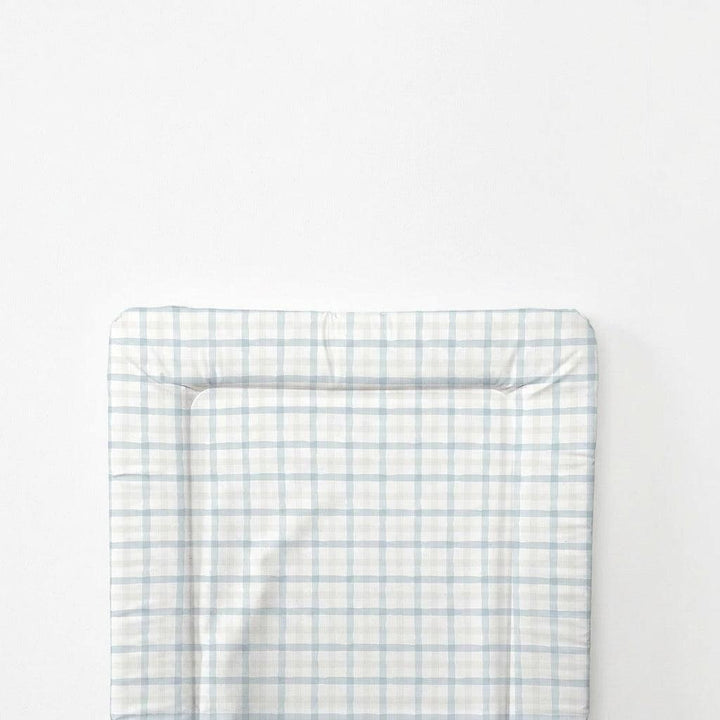 The Little Bumble Co. Standard Changing Mat - Blue Beige Plaid-Changing Mats-Blue Beige Plaid- | Natural Baby Shower