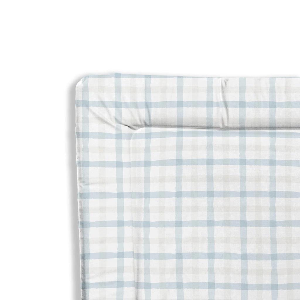 The Little Bumble Co. Standard Changing Mat - Blue Beige Plaid-Changing Mats-Blue Beige Plaid- | Natural Baby Shower
