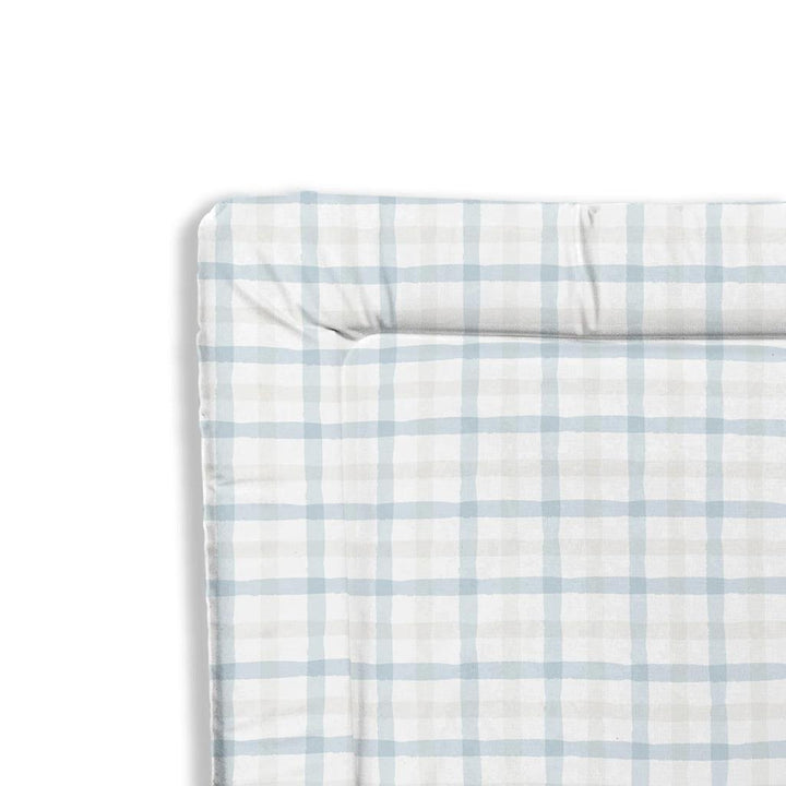 The Little Bumble Co. Standard Changing Mat - Blue Beige Plaid-Changing Mats-Blue Beige Plaid- | Natural Baby Shower