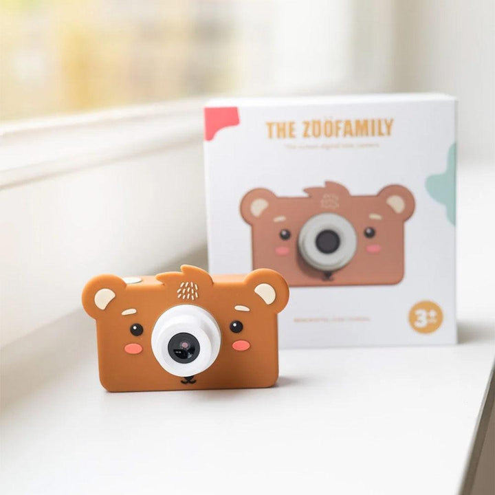The Zoofamily Zoo Friends Digital Camera - Bear-Role Play-Bear-One Size | Natural Baby Shower
