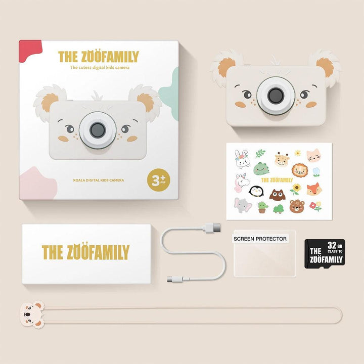 The Zoofamily Zoo Friends Digital Camera - Koala-Role Play-Koala-One Size | Natural Baby Shower