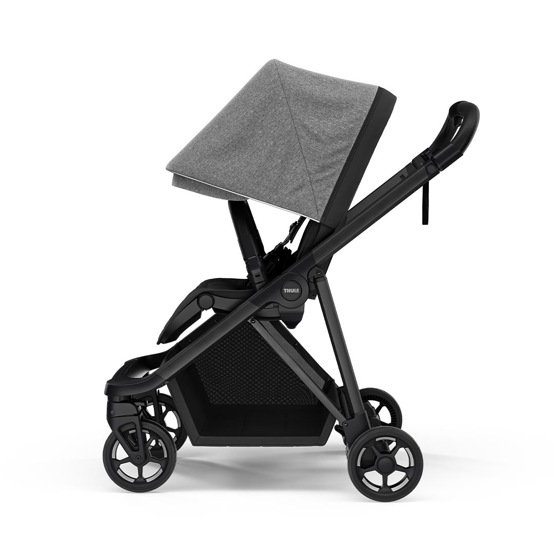 Outlet - Thule Shine Pushchair - Black/Grey Melange-Strollers- | Natural Baby Shower