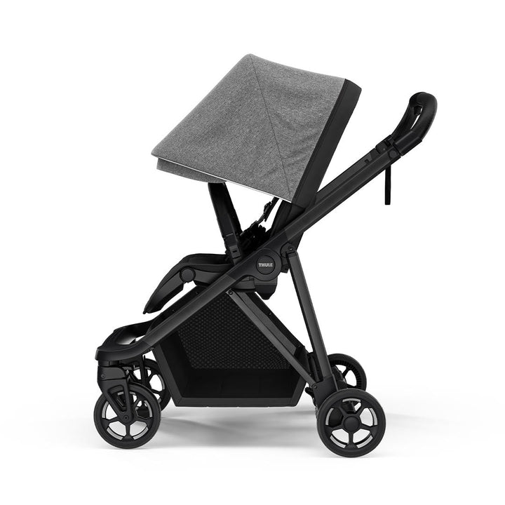 Outlet - Thule Shine Pushchair - Black/Grey Melange-Strollers- | Natural Baby Shower