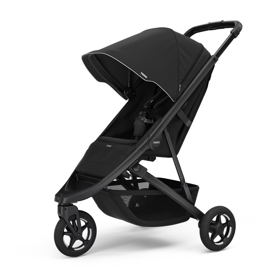Thule Spring 2 City Stroller - Black-strollers-Black- | Natural Baby Shower